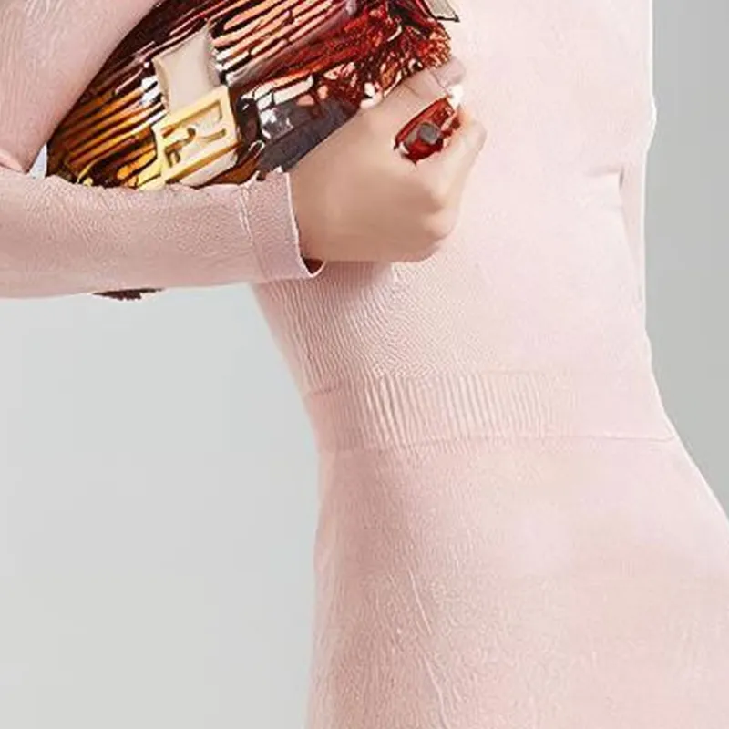 FENDI SS22 Sweater Women's Pink-5