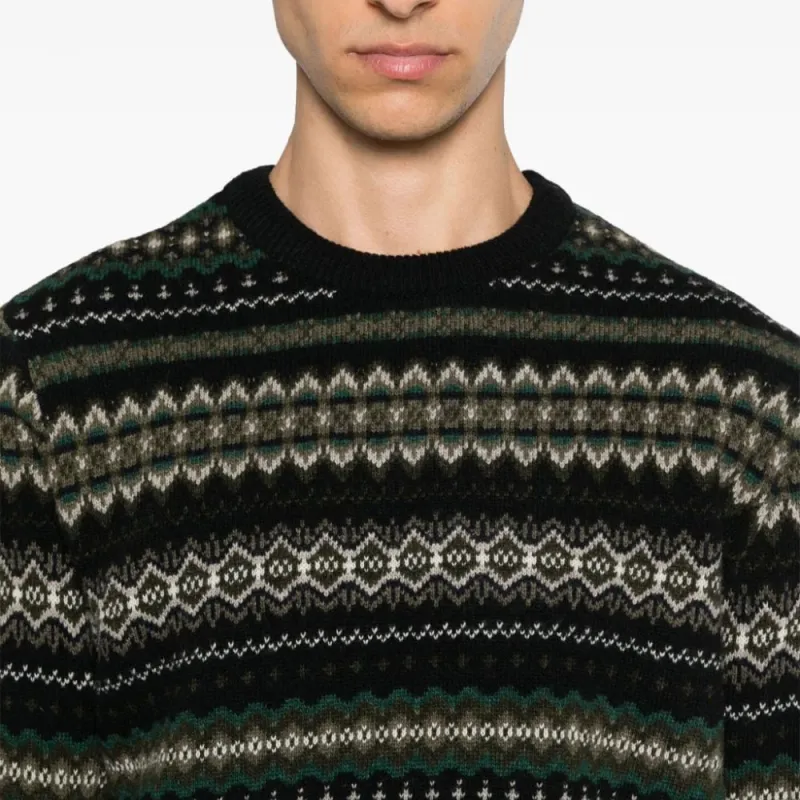 BARBOUR Fair Isle knit Sweater-6