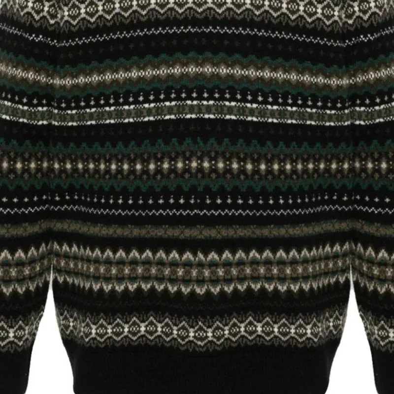 BARBOUR Fair Isle knit Sweater-5