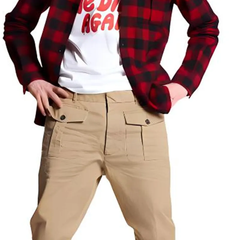 DSQUARED 2 Slim Cut Tapered Cargo Pants-2