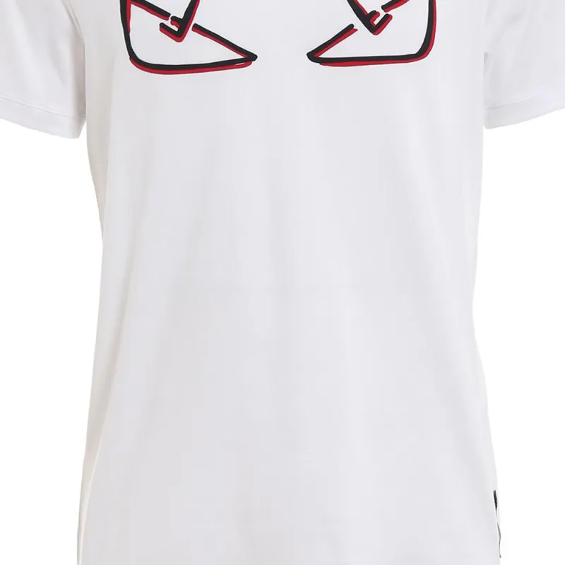 FENDI T Shirts Men White-5