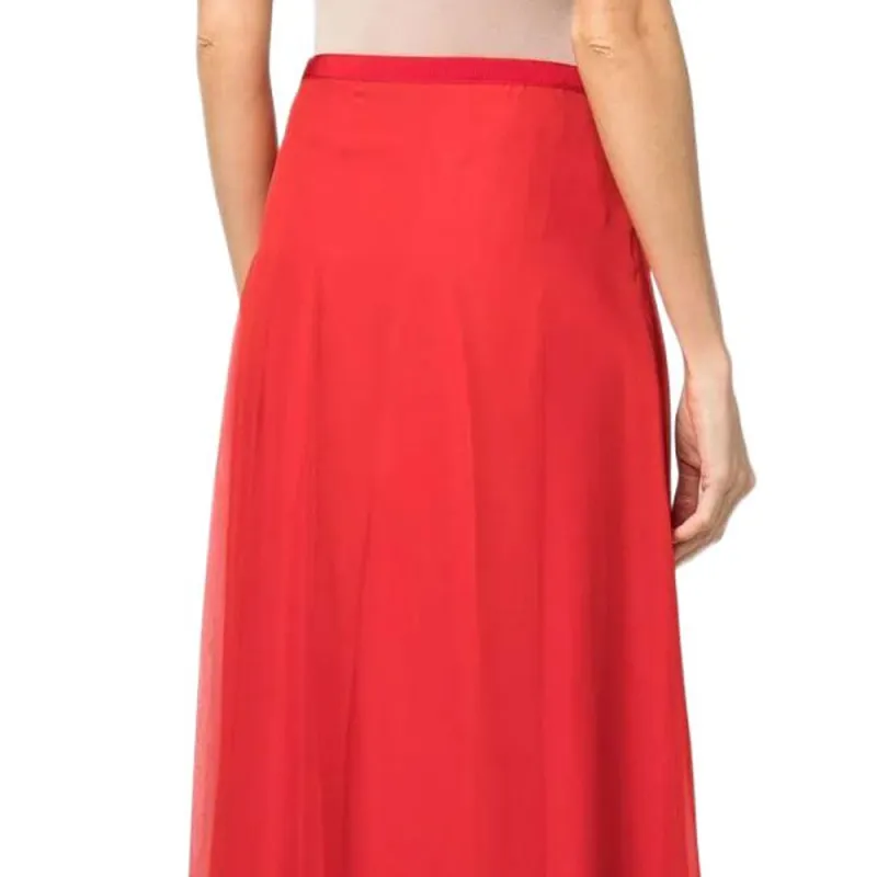 GUCCI Pleated Midi Skirt-2