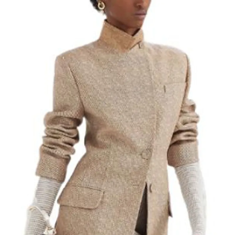 FENDI Jackets Women's Beige-4