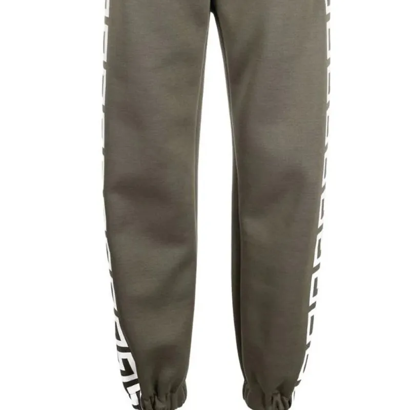 VERSACE Knitted Sweatpants Women's Khaki-2