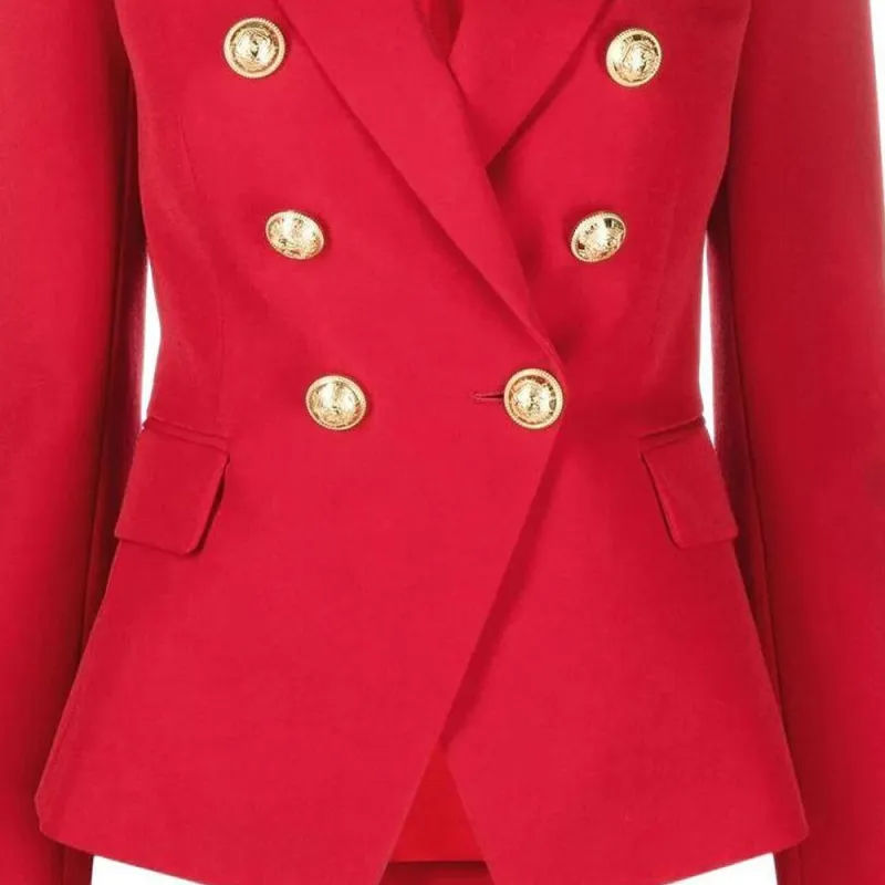 BALMAIN Double Breasted Tailored Blazer-5
