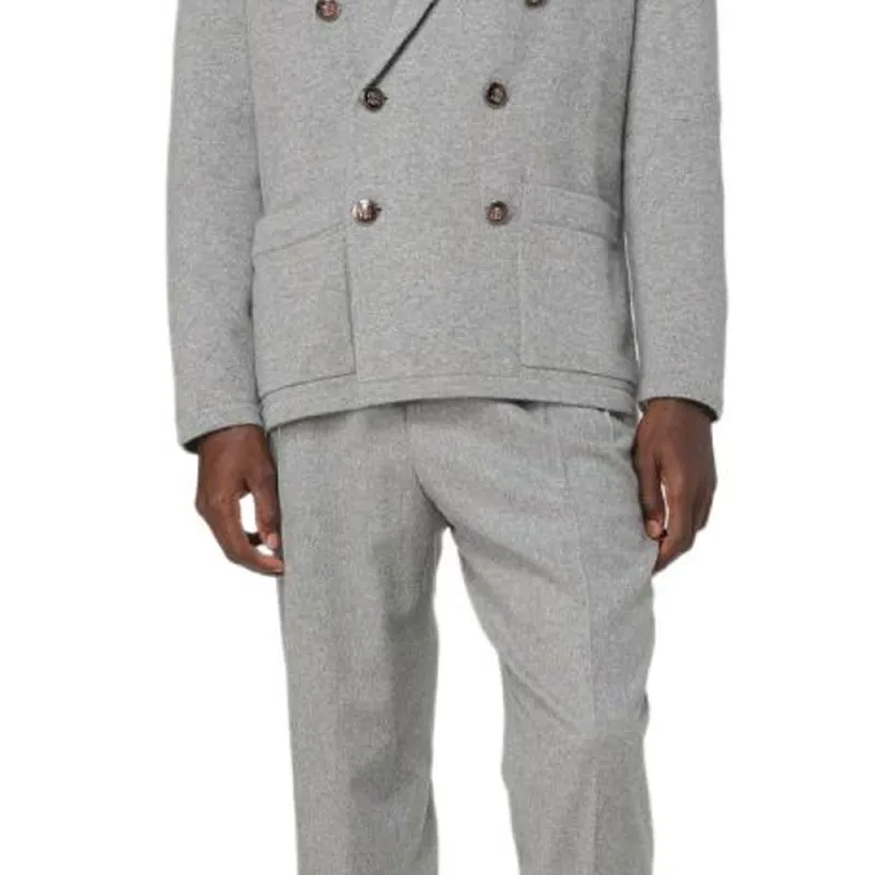 Brunello Cucinelli Double Breasted Blazer-4