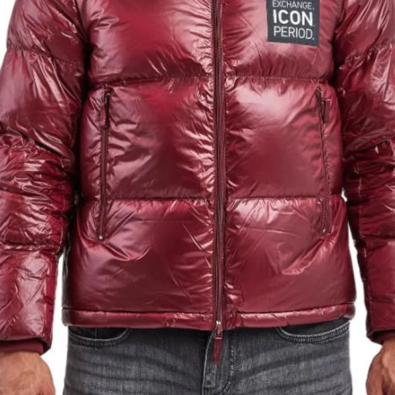 EMPORIO ARMANI Jackets & Coats Men's Burgundy-1