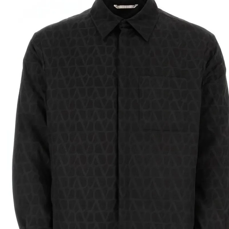Valentino Toile Iconographe Long Sleeved Shirt Jacket-4