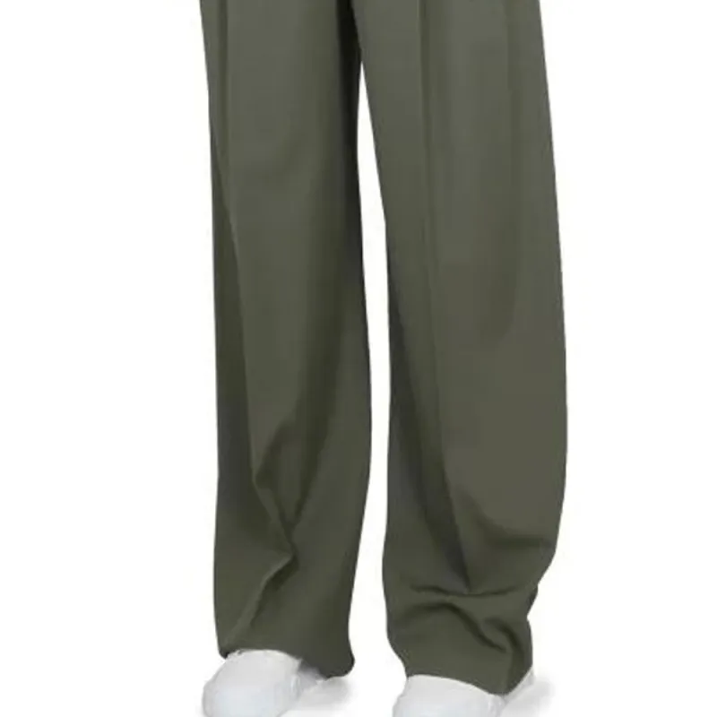 Alexander McQueen Wide Leg Tailored Trousers-5