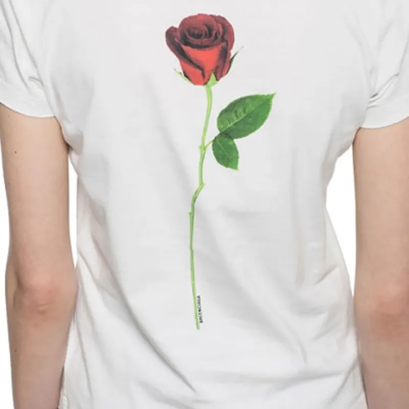 Balenciaga T Shirts Women's White-6