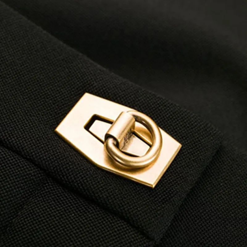 Givenchy Lock Detailed Cropped Trousers-5