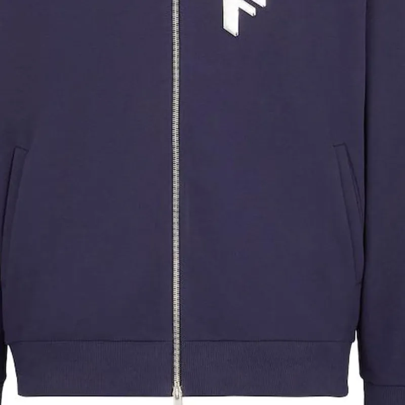FENDI Jackets Men Dark Blue-4