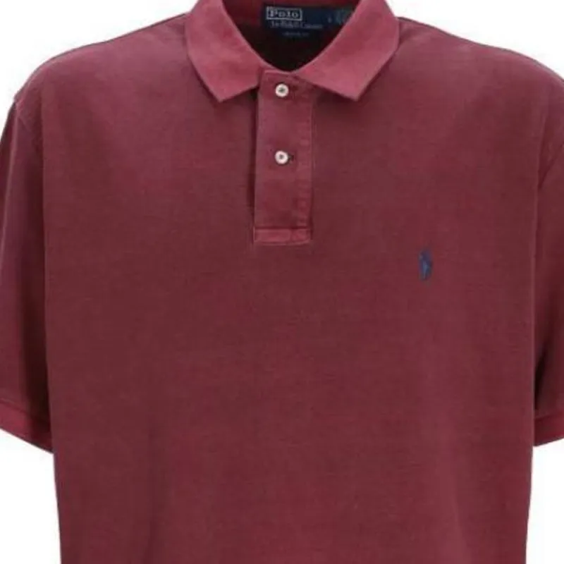 Polo Ralph Lauren Logo embroidered Cotton Polo Shirt-4