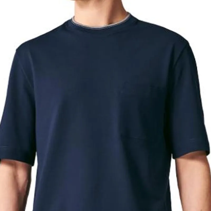HERMES T-Shirts Men Dark Blue-4