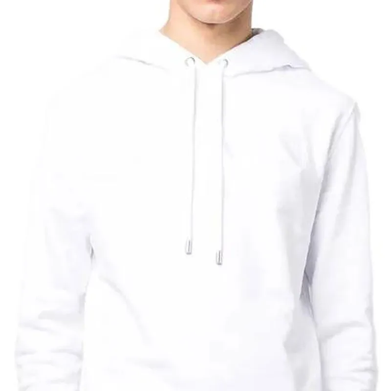 Lanvin Logo Embroidered Drawstring Hoodie-5