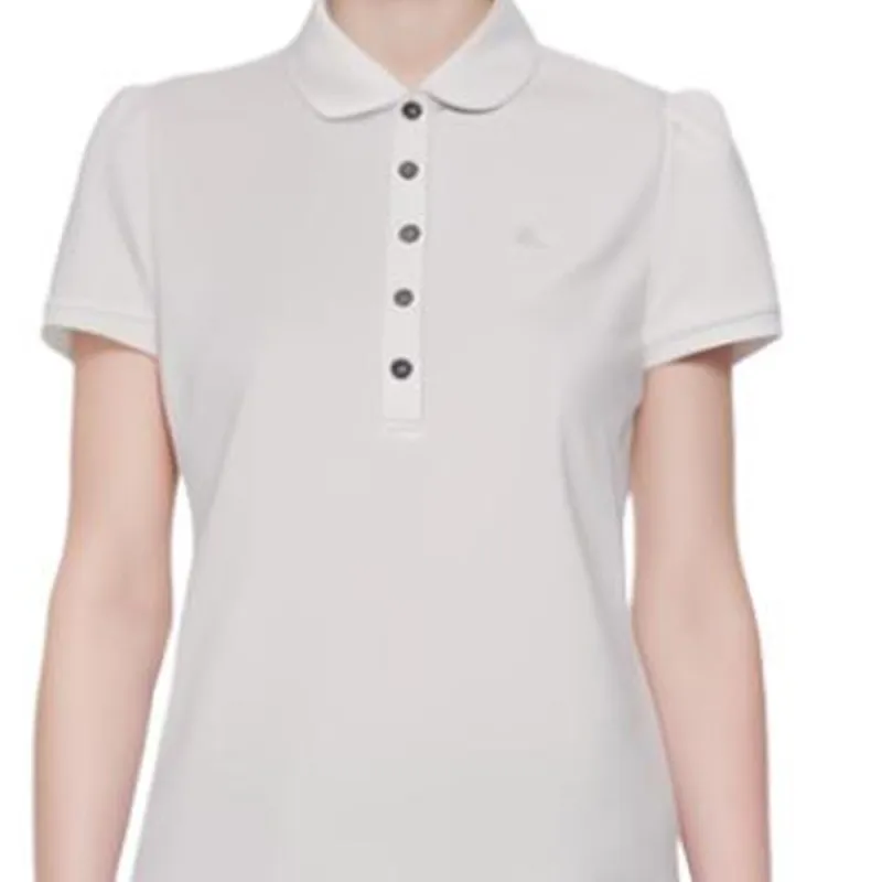 Burberry Polo Shirt Women's White-2