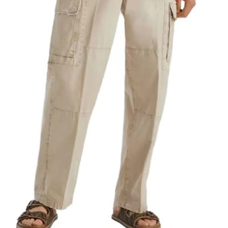FENDI Logo patch Wide leg Trousers-4
