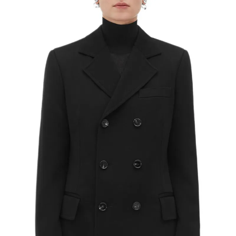 Bottega Veneta Double Breasted Regular Fit Coat-4