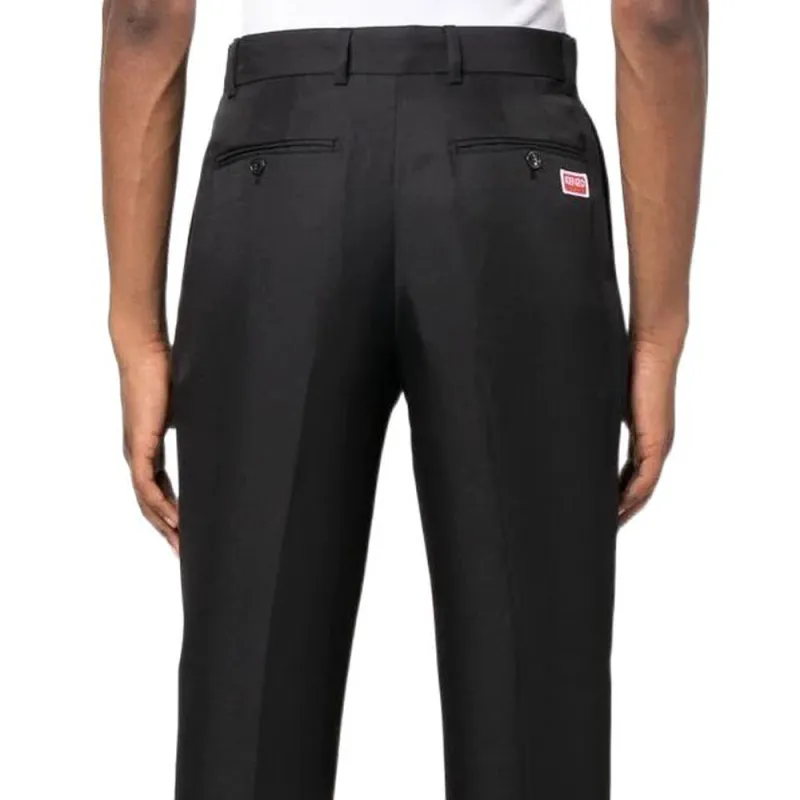 KENZO Slim Fit Trousers-4