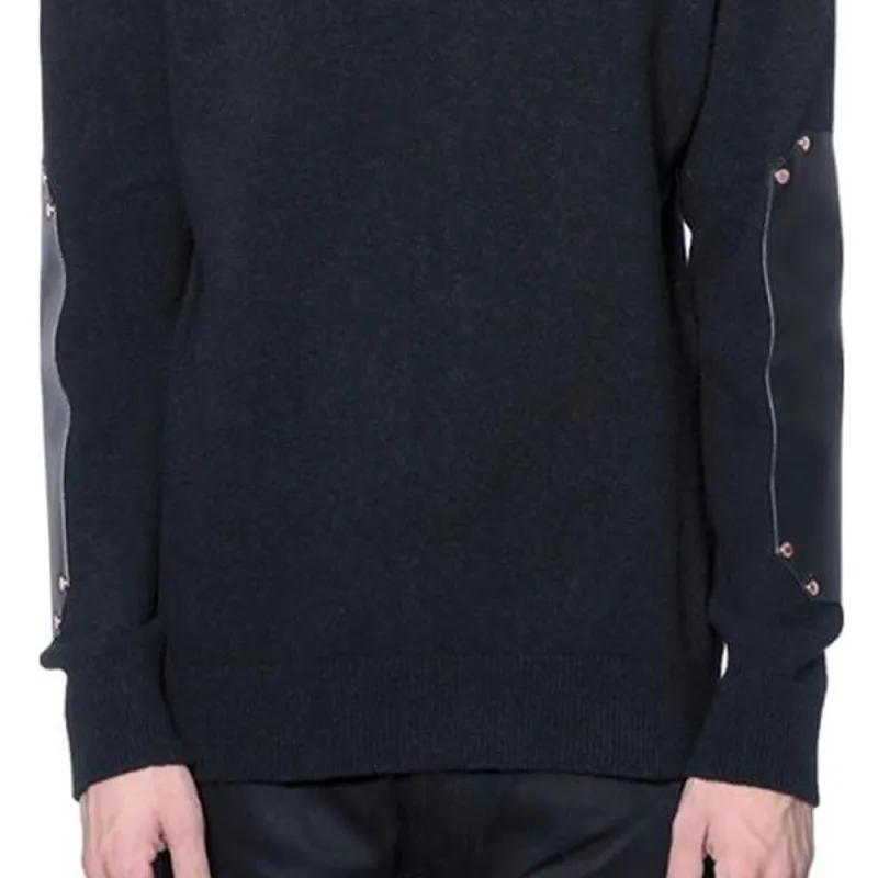 Givenchy Patch Detailed Crewneck Jumper-6
