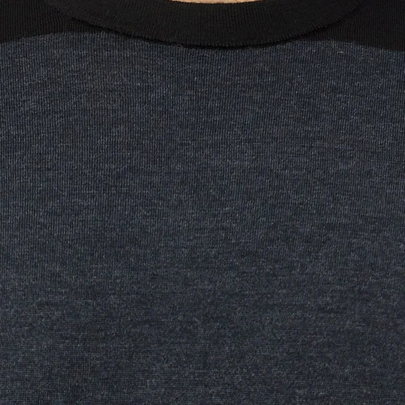 EMPORIO ARMANI Colour Block Crewneck Jumper-5