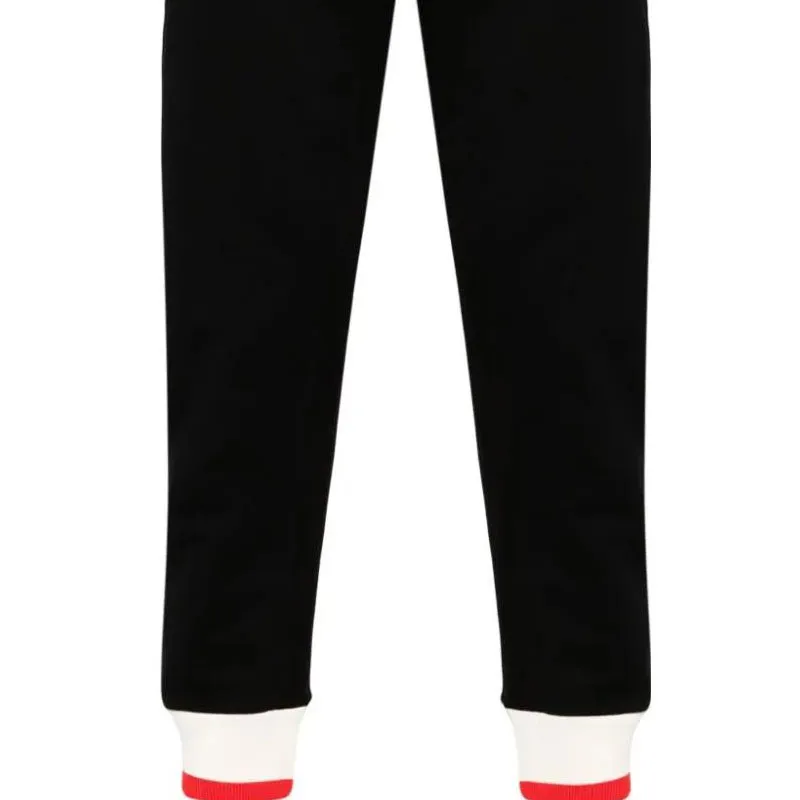 Alexander McQueen Logo Intarsia Knit Waist Track Trousers-2