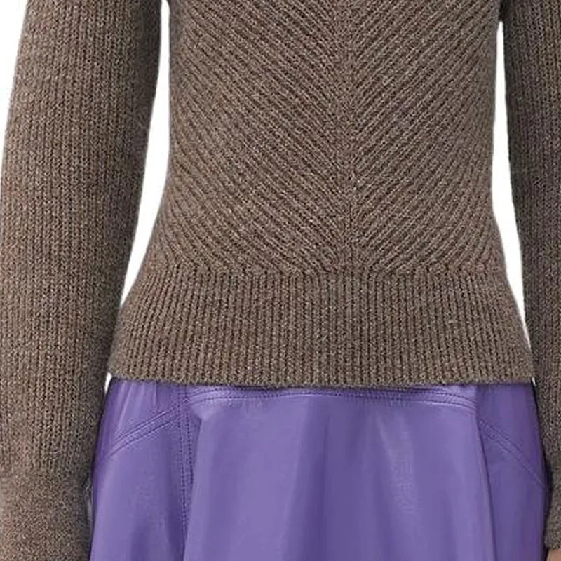 Bottega Veneta Chevron Motif Knit Jumper-4