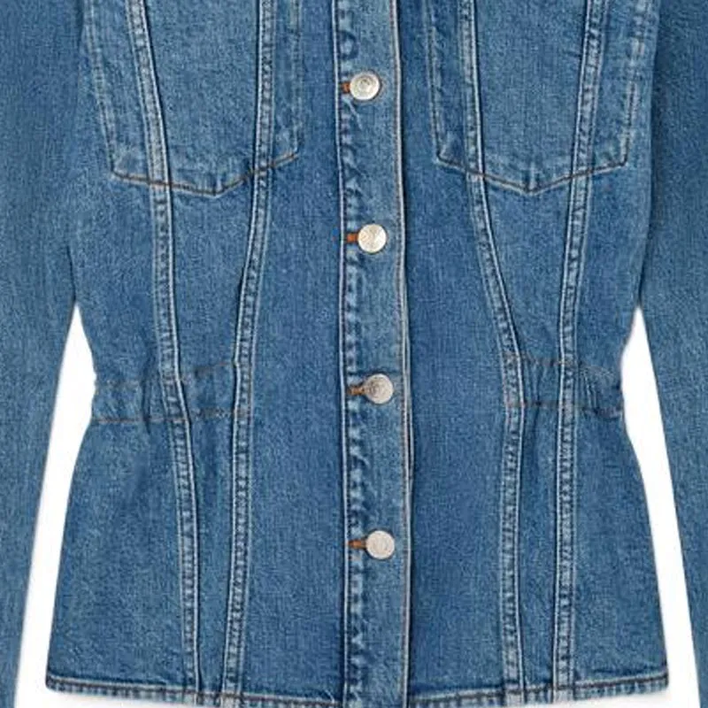 Stella McCartney Elasticated Waist Denim Jacket-5