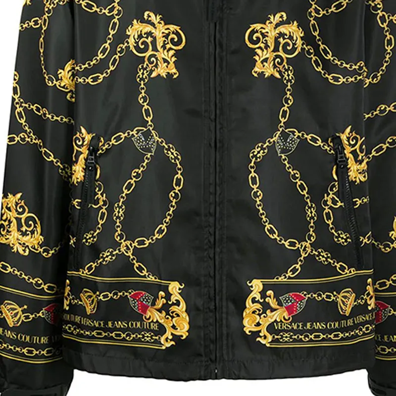 VERSACE JEANS COUTURE Jacket Men's Black-5