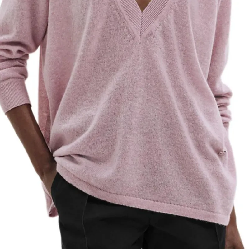 HERMES SS25 Cashmere Sweater Women's Light Rose-4