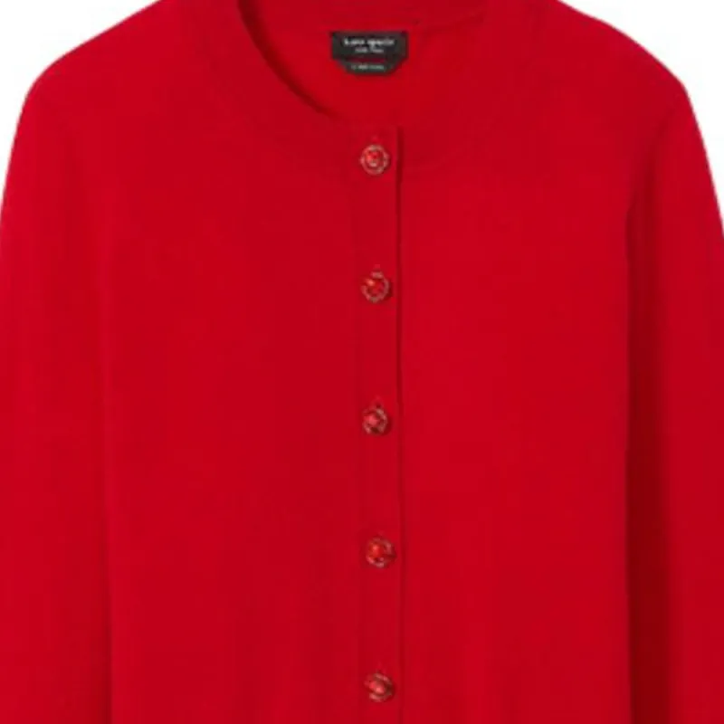 Kate Spade Gem Button Cardigan Knitwear-3
