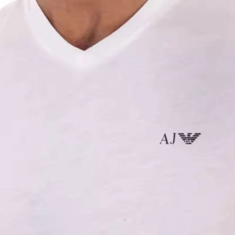 ARMANI JEANS T Shirt Men's White-2