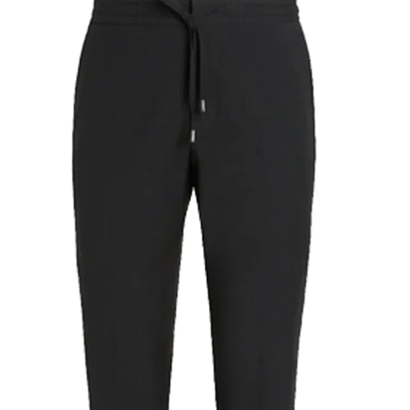 Ermenegildo Zegna Knitted Sweatpants Men Black-4