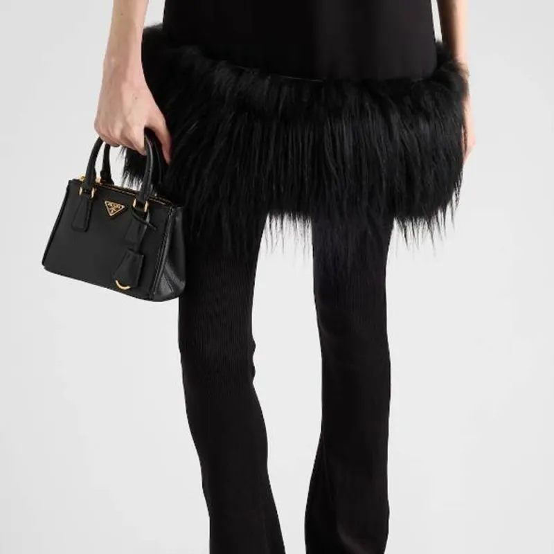 PRADA Sleeveless Dress Women's Black-4