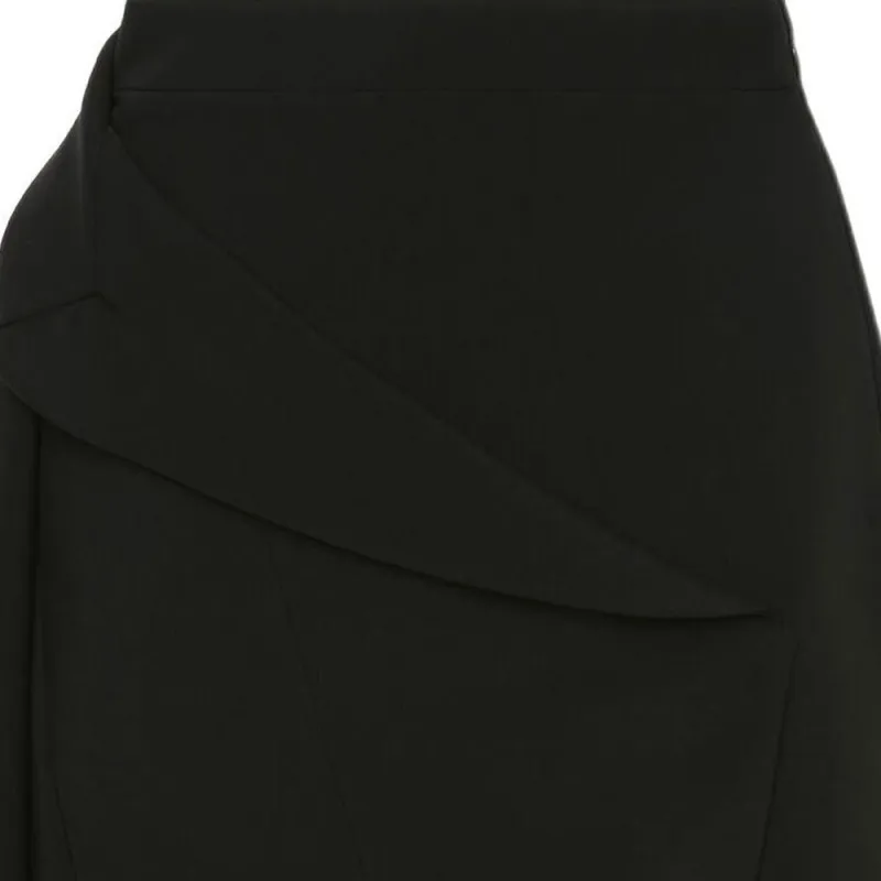 Alexander McQueen Asymmetric Mini Skirt-4