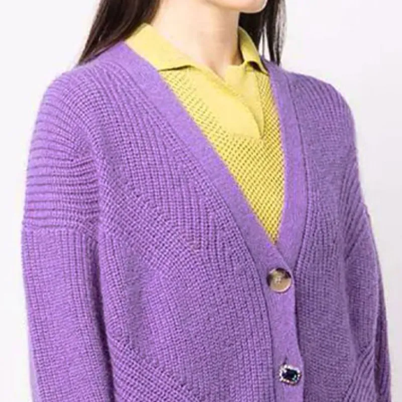 Blumarine FW21 Sweater Women's Purple-3