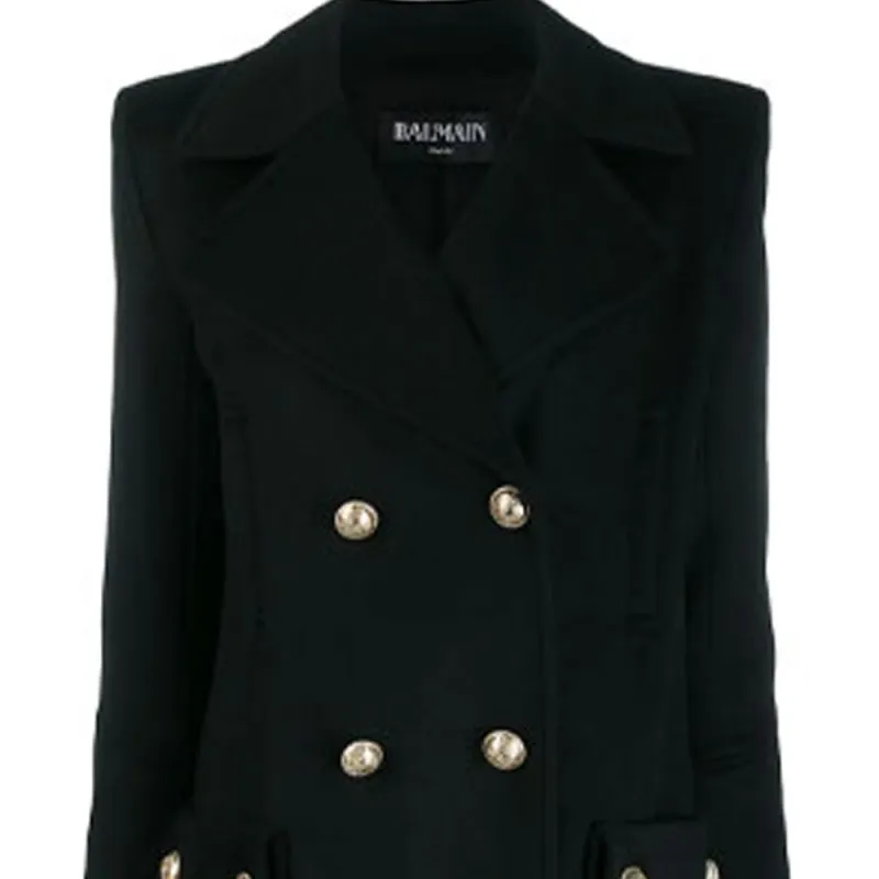 BALMAIN Jackets Women's Black-4