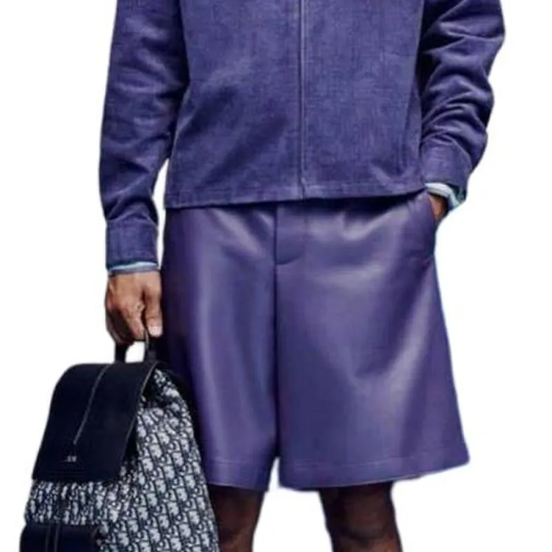 DIOR Shirts Men Purple-5