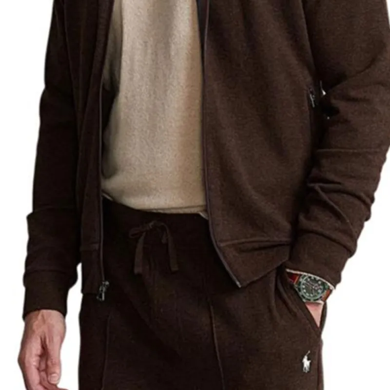 Polo Ralph Lauren FW23 Jackets Coats Men's Red Brown-5