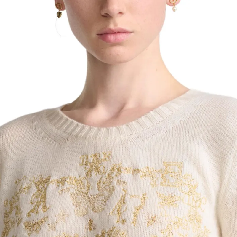 DIOR Sweaters Women's Beige-4