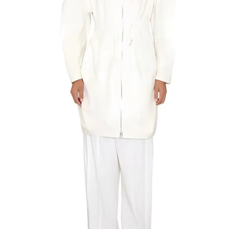 Bottega Veneta Coats Women's White-3