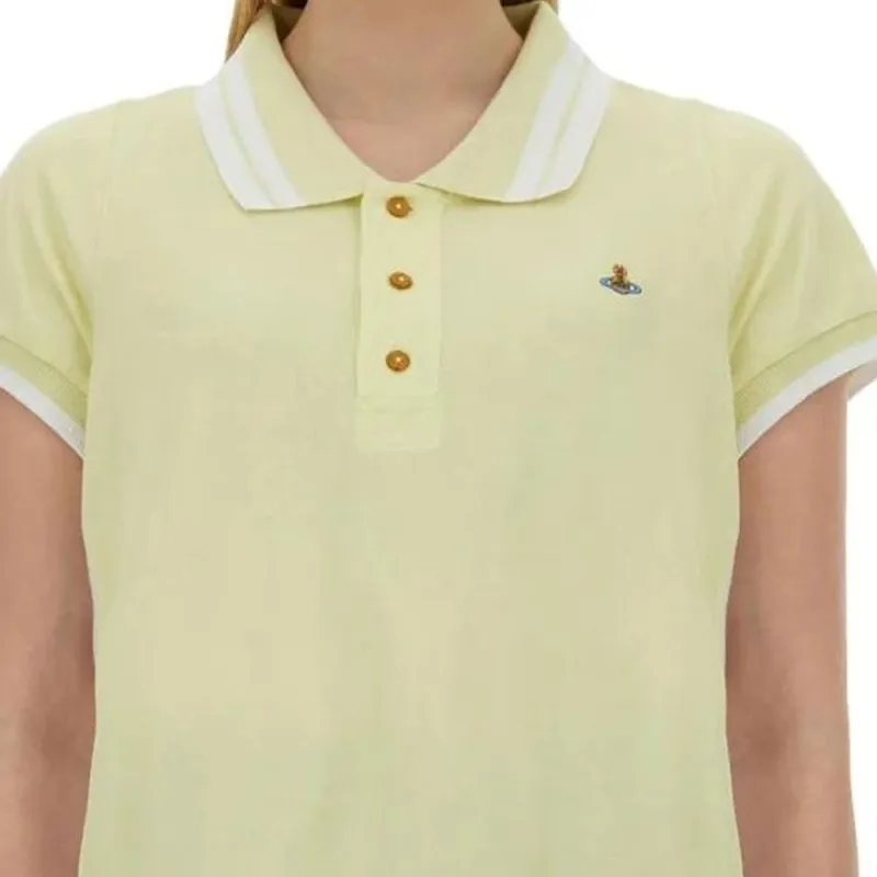 Vivienne Westwood Polo Shirt Women's Yellow-3