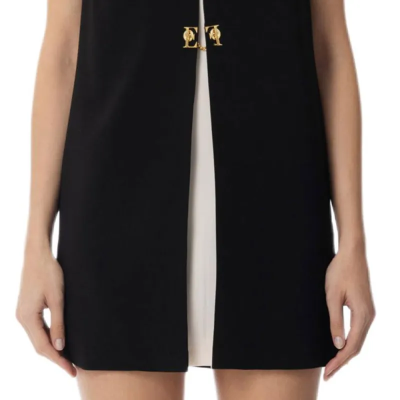 Elisabetta Franchi Cutout detail Sleeveless Dress-4