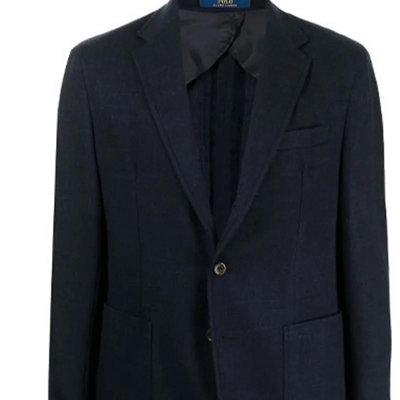 Polo Ralph Lauren FW21 Business Suit Coat Men's Black-4