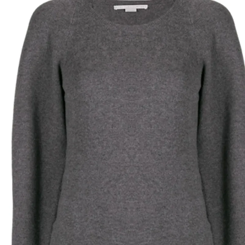 Stella McCartney Crewneck Side Zip Detail Jumper-4