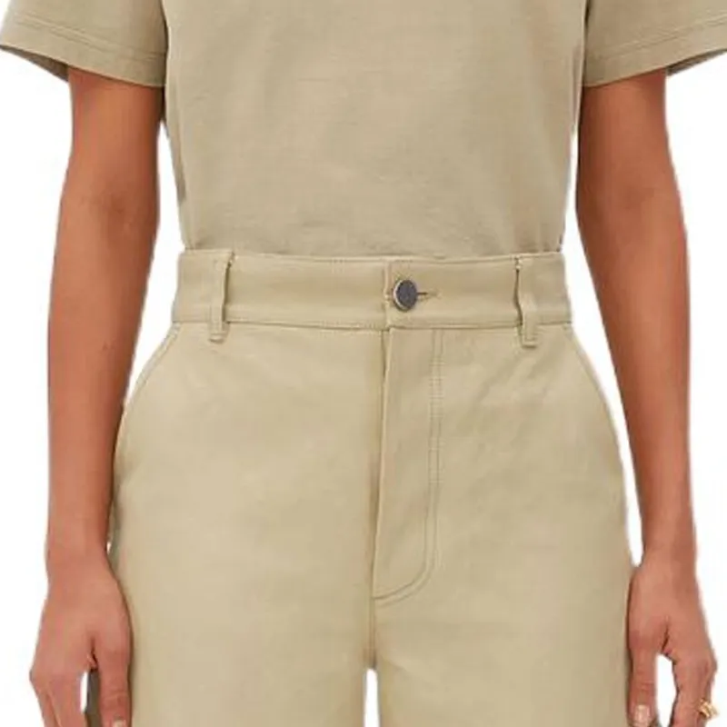 Bottega Veneta T Shirts Women's Light Brown-3
