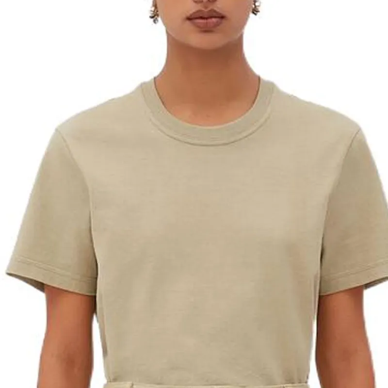 Bottega Veneta T Shirts Women's Light Brown-4