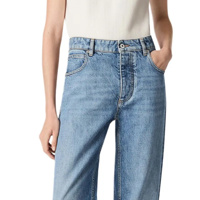 Bottega Veneta Mid Rise Boyfriend Leg Jeans-4