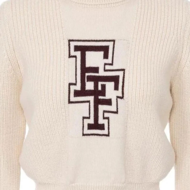 Elisabetta Franchi College Style Turtleneck Jumper-4