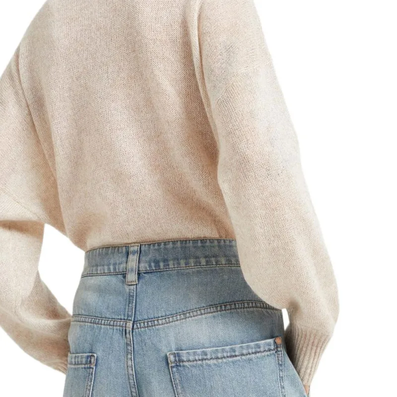 Brunello Cucinelli High rise Wide leg Jeans-3